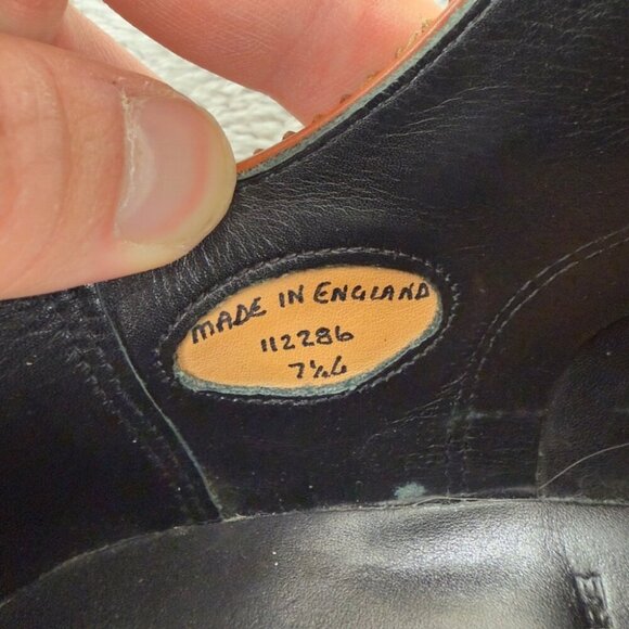 Grenson G One Oxford Leather Shoes – Men’s Size 7.5 UK / 8.5 US Handmade - Picture 10 of 12